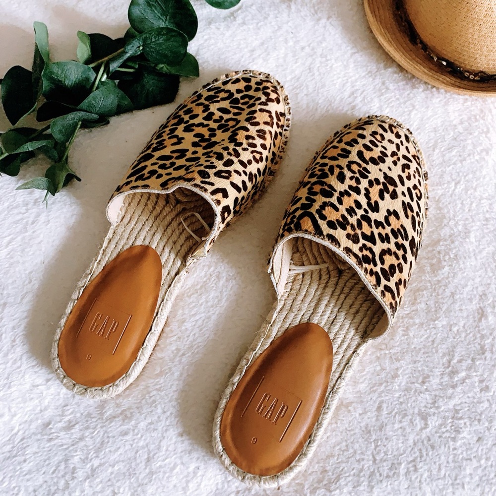 Gap Leopard Print Espadrilles - image 1